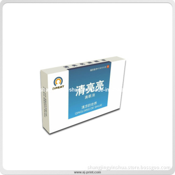Printing Small Paper Glossy Packaging Drug Box